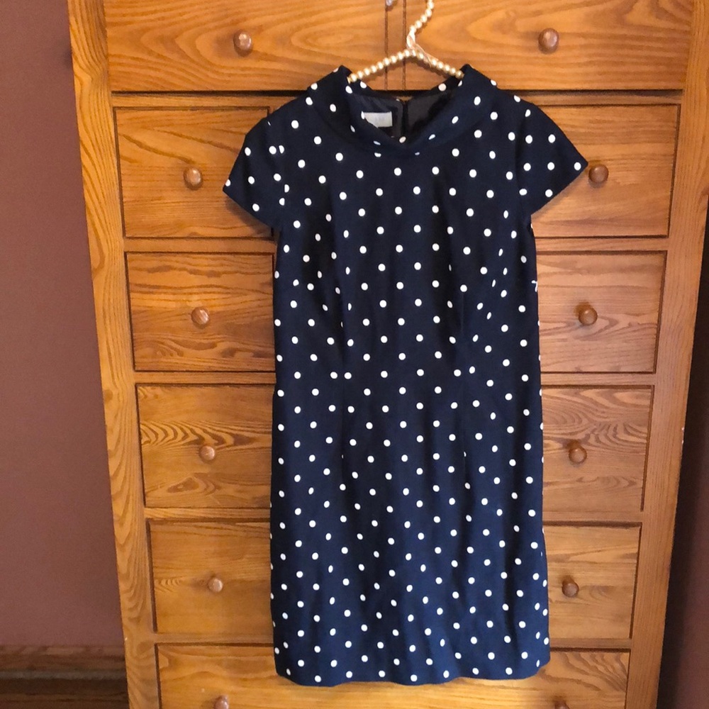 Polka dots Hobbs London dress size 14